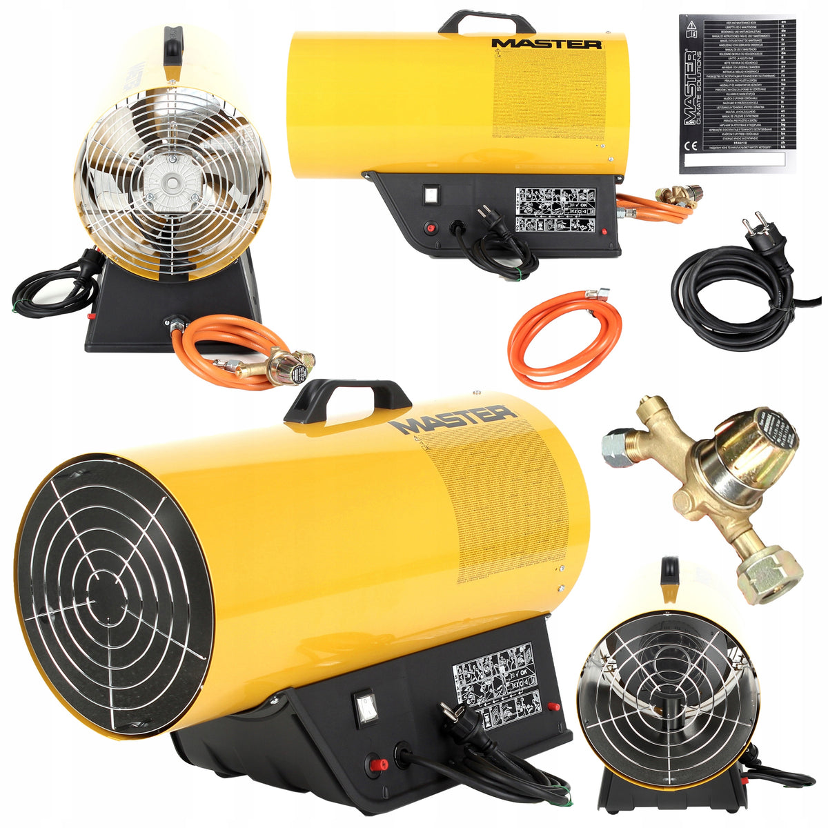 GAS HEATER MASTER BLP 73 M