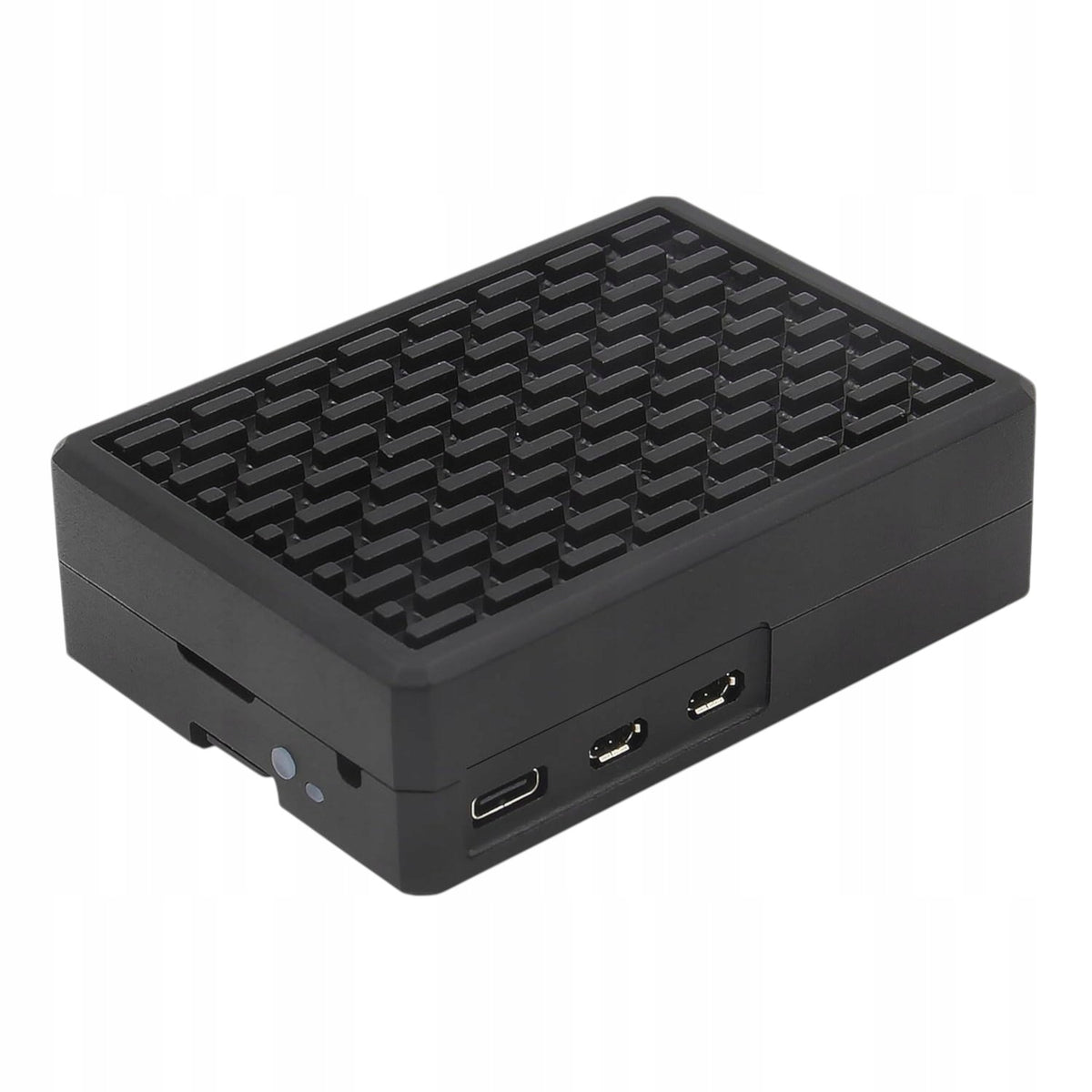 GEEKWORM P532 Aluminum Housing Raspberry Pi 5 Passive Cooling Black