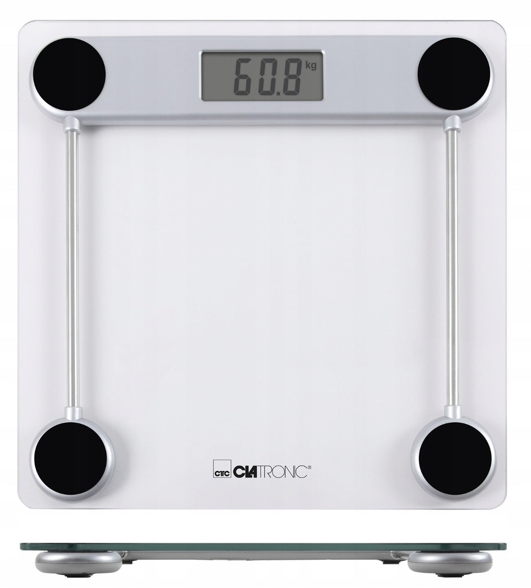 GLASS BATHROOM SCALE ELECTRONIC STRONG CLATRONIC 3368 150kg