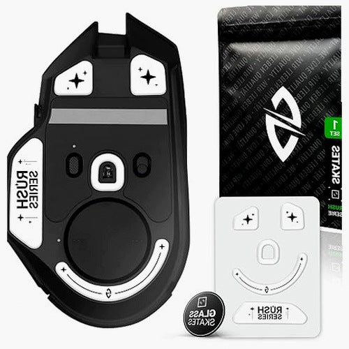 GLASS SLIDES FOR MOUSE RAZER BASILISK V3 PRO FAST STEEL GAMES