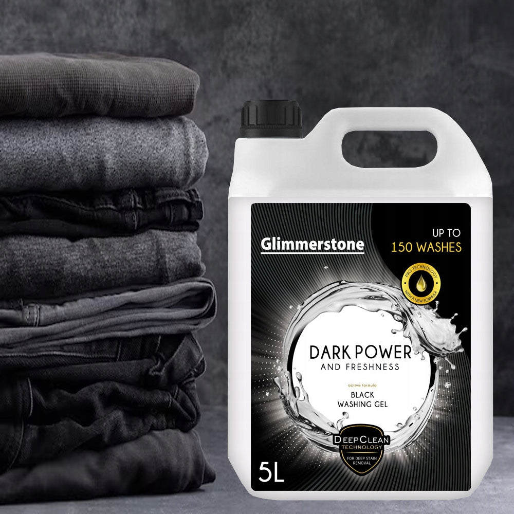 GLIMMERSTONE UNIVERSAL WASHING GEL FOR BLACK 5L 150 WASHES Packaging status original