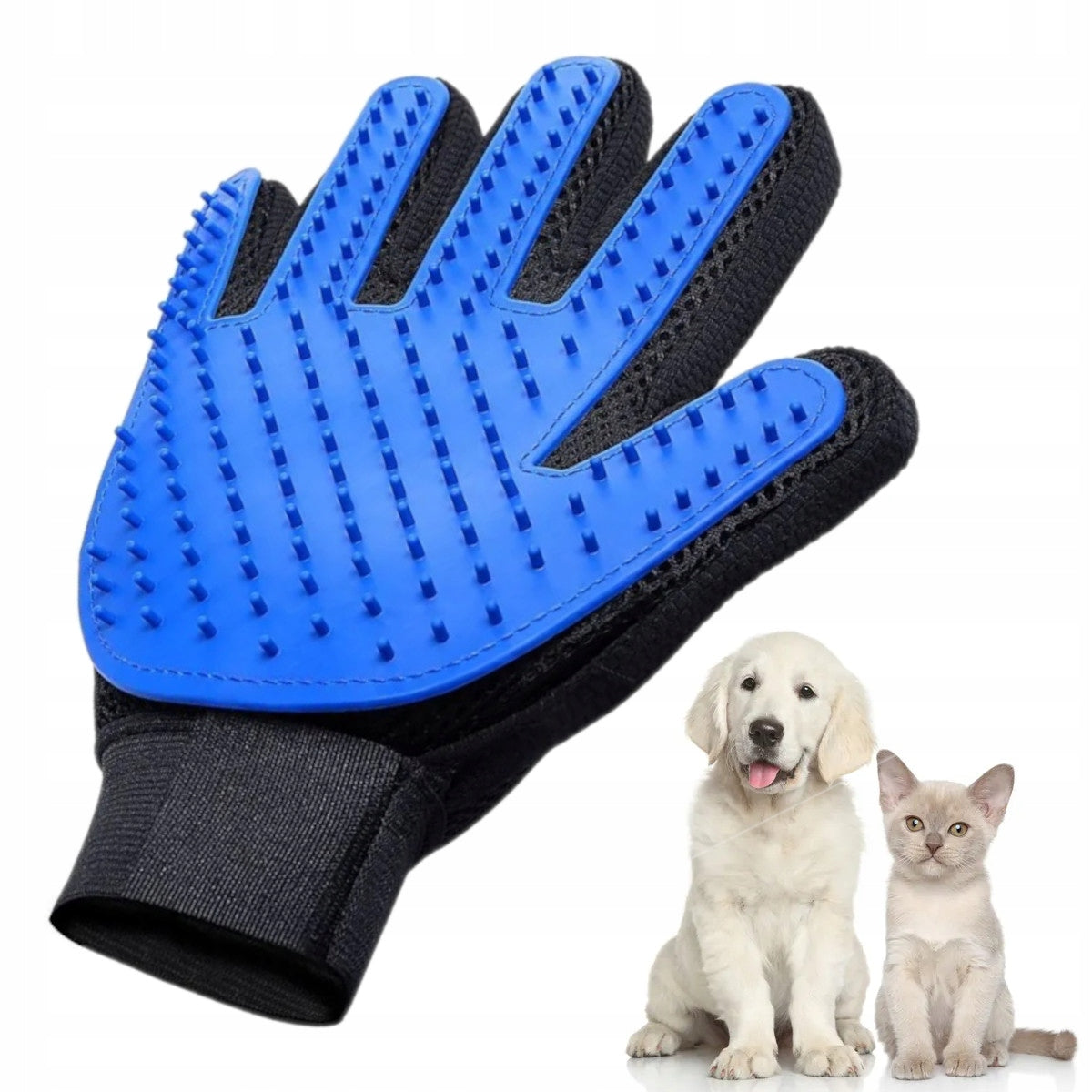 GLOVE BRUSH FOR COMBING CAT DOG HAIR NI