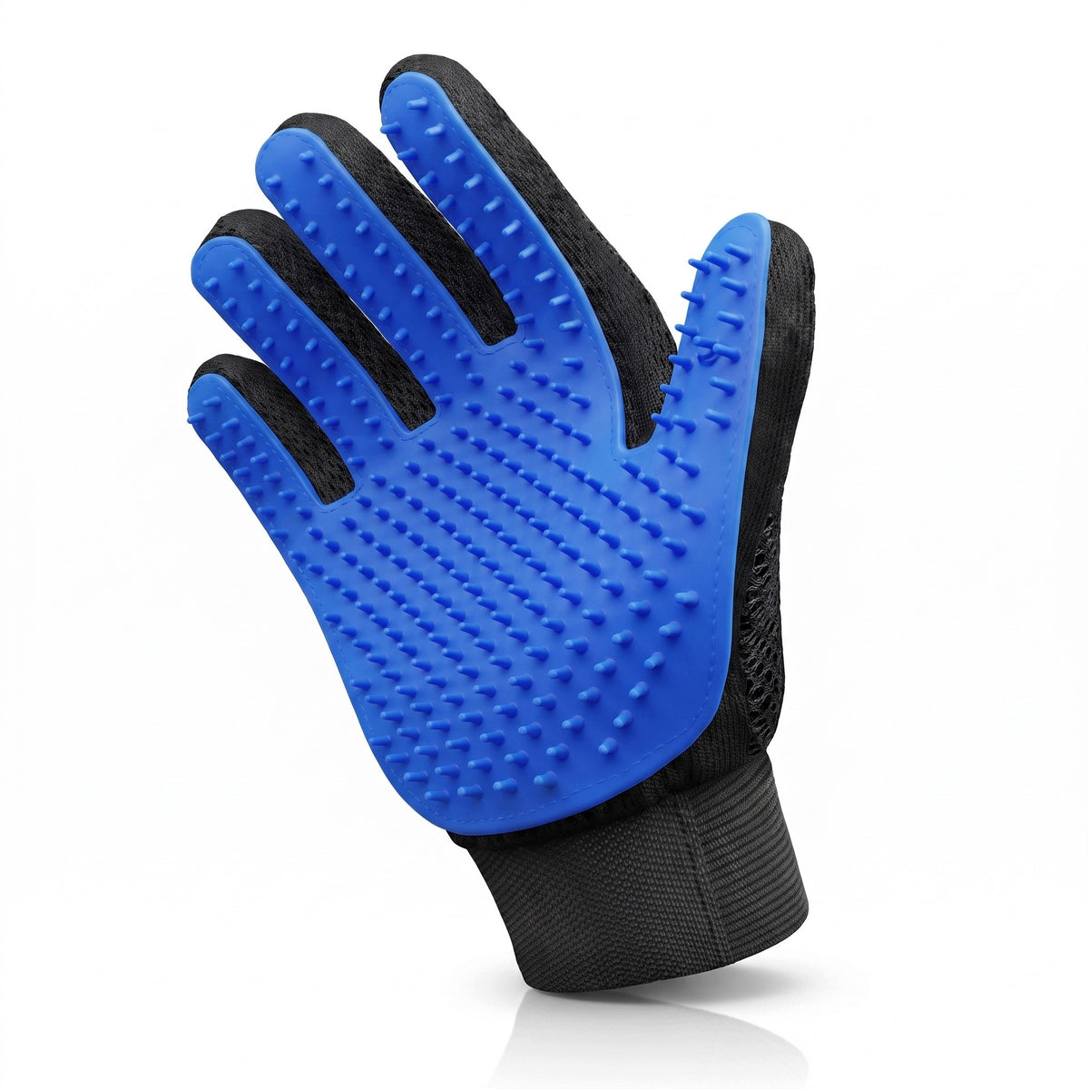 GLOVE BRUSH FOR COMBING HAIR STROKING CAT DOG MASSAGE BATH