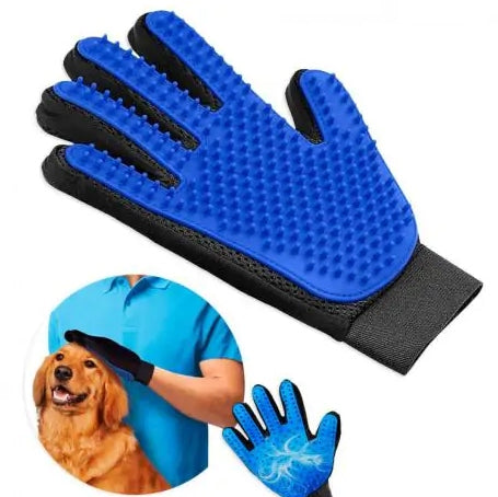 GLOVE BRUSH FOR COMBING HAIR STROKING COMBING FOR CAT DOG