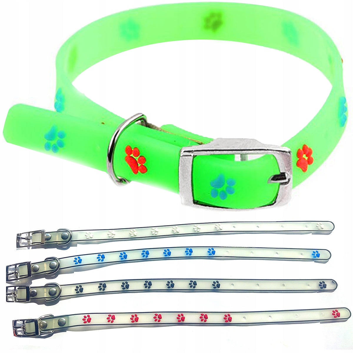 GLOWING FLUORESCENT DOG AND CAT COLLAR 41 Packaging status original