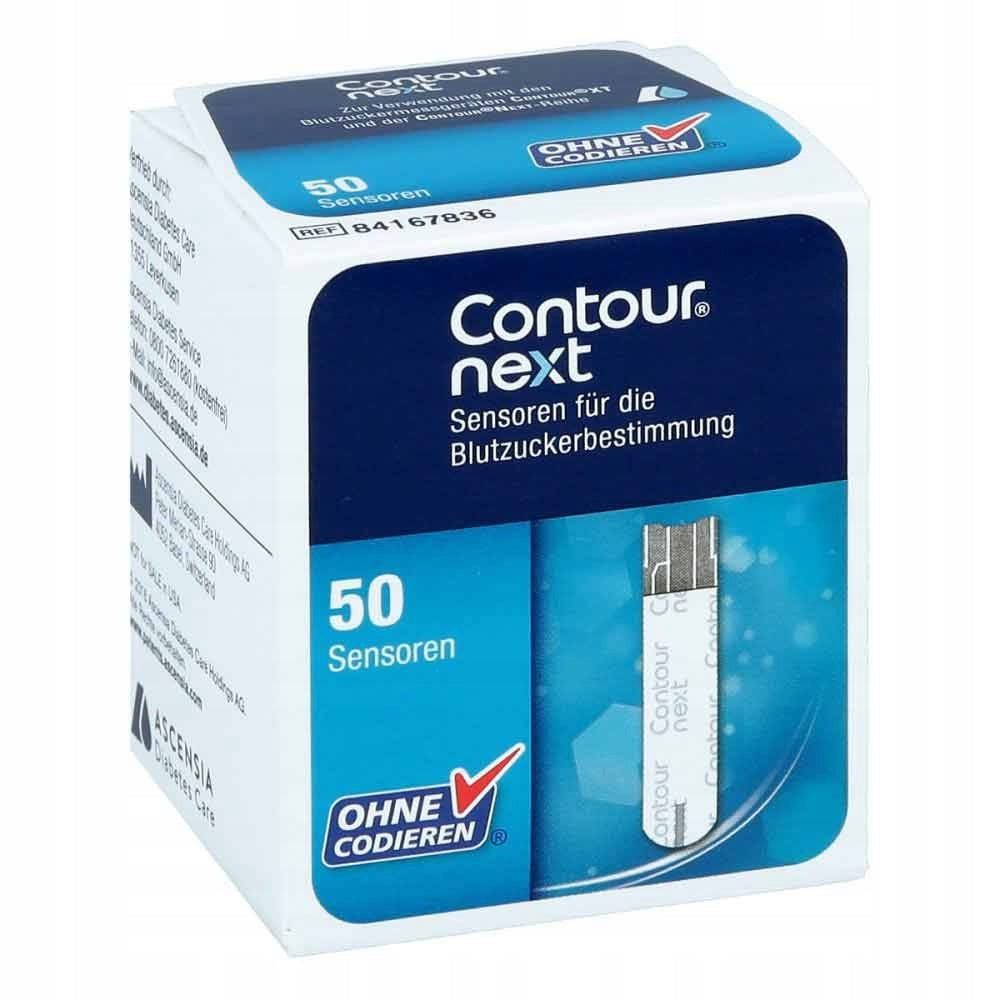 GLUCOSE STRIPS CONTOUR NEXT 50 PIECES