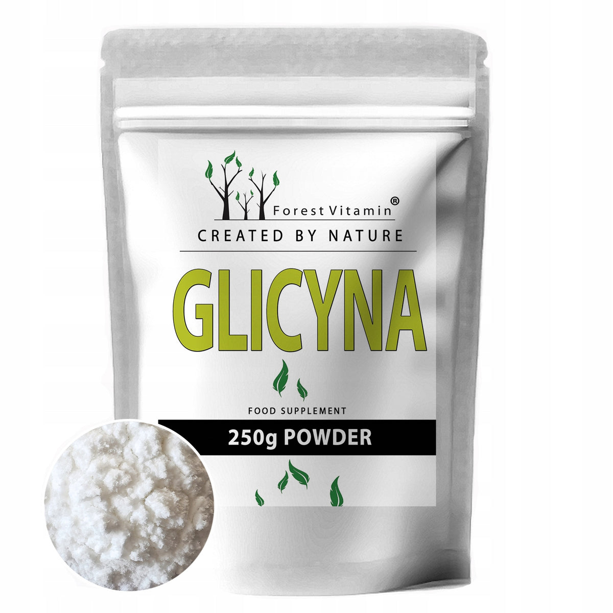 GLYCINE 250g AMINO ACID GLYCINE SLEEP MEMORY SKIN 250 SERVINGS + SCOOP