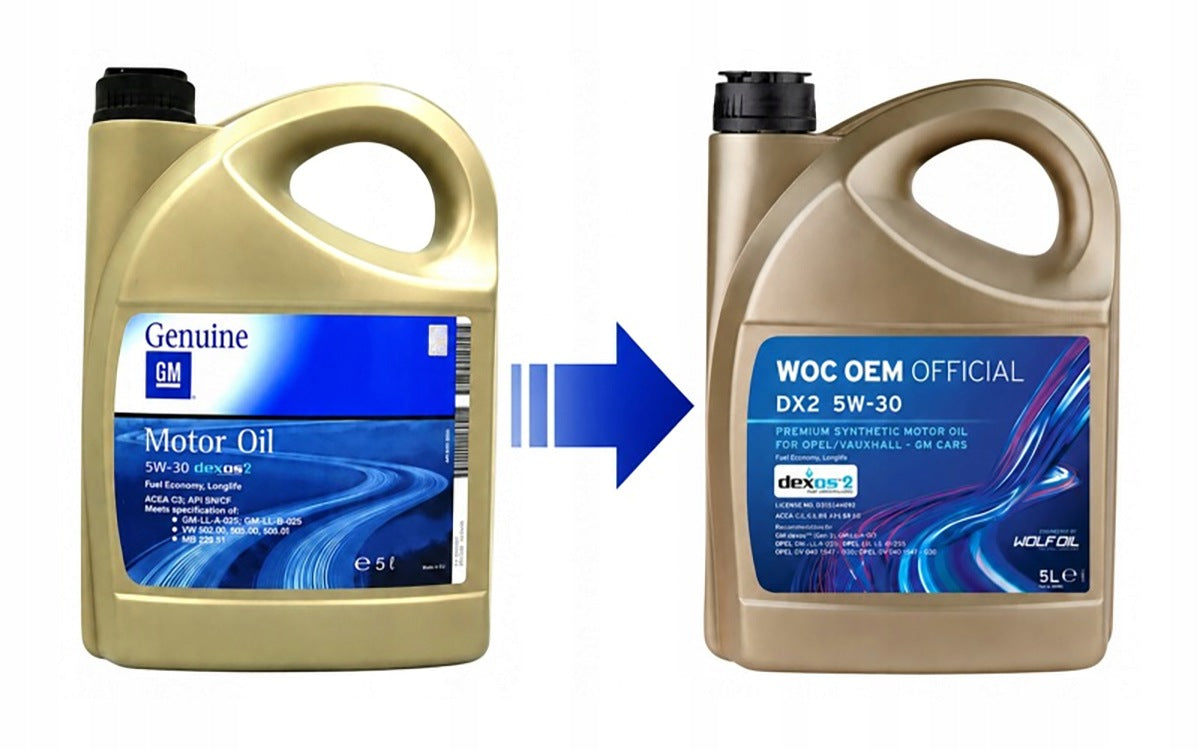 GM DEXOS1 Gen3 5W-30 SN/RC 5L - OIL FOR OPEL Manufacturer code 95599877