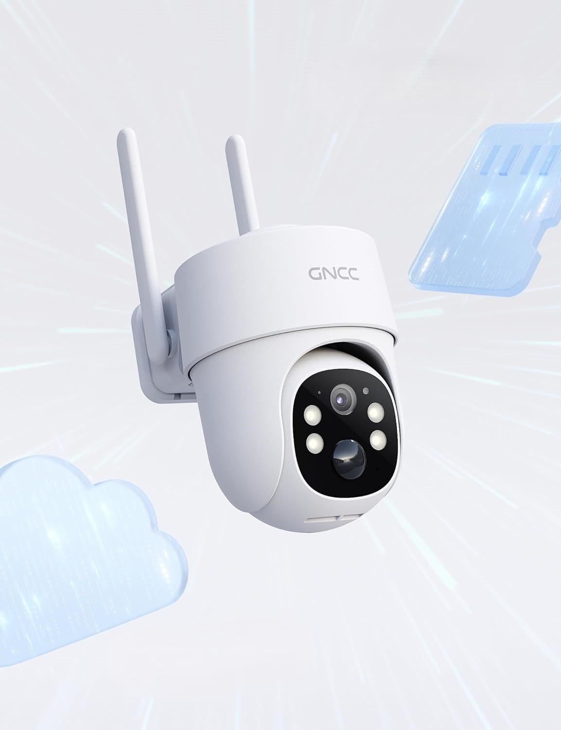 GNCC No WiFi Security Camera, 4G CCTV Camera Manufacturer code B0C8MM23KB