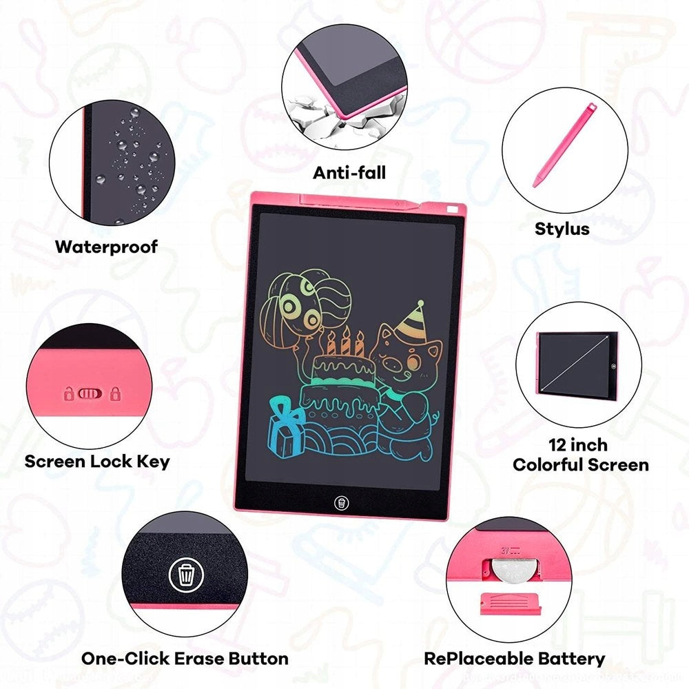 GRAPHIC TABLET FOR CHILDREN TO WRITE DRAWING BOARD WITH STYLUS Packaging status original