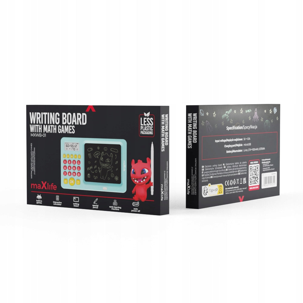 GRAPHIC TABLET FOR DRAWING SCIENCE ANG MATHEMATICS WITH CALCULATOR BLUE Packaging status original