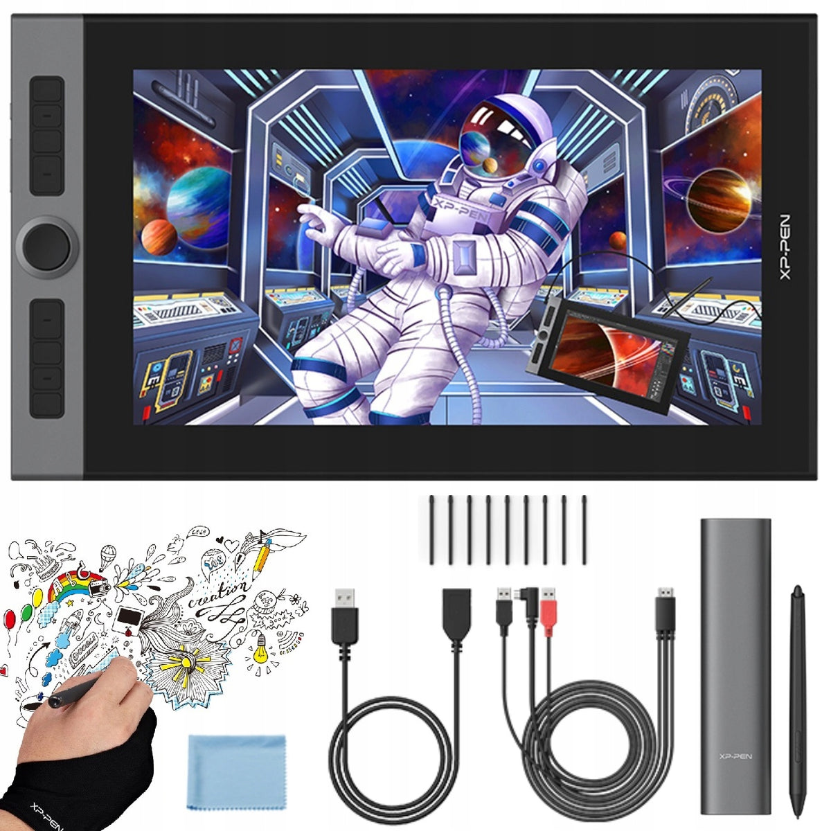 GRAPHICS TABLET XP-PEN ARTIST PRO 16 5080 LPI TILT 8192 FOR GRAPHICS