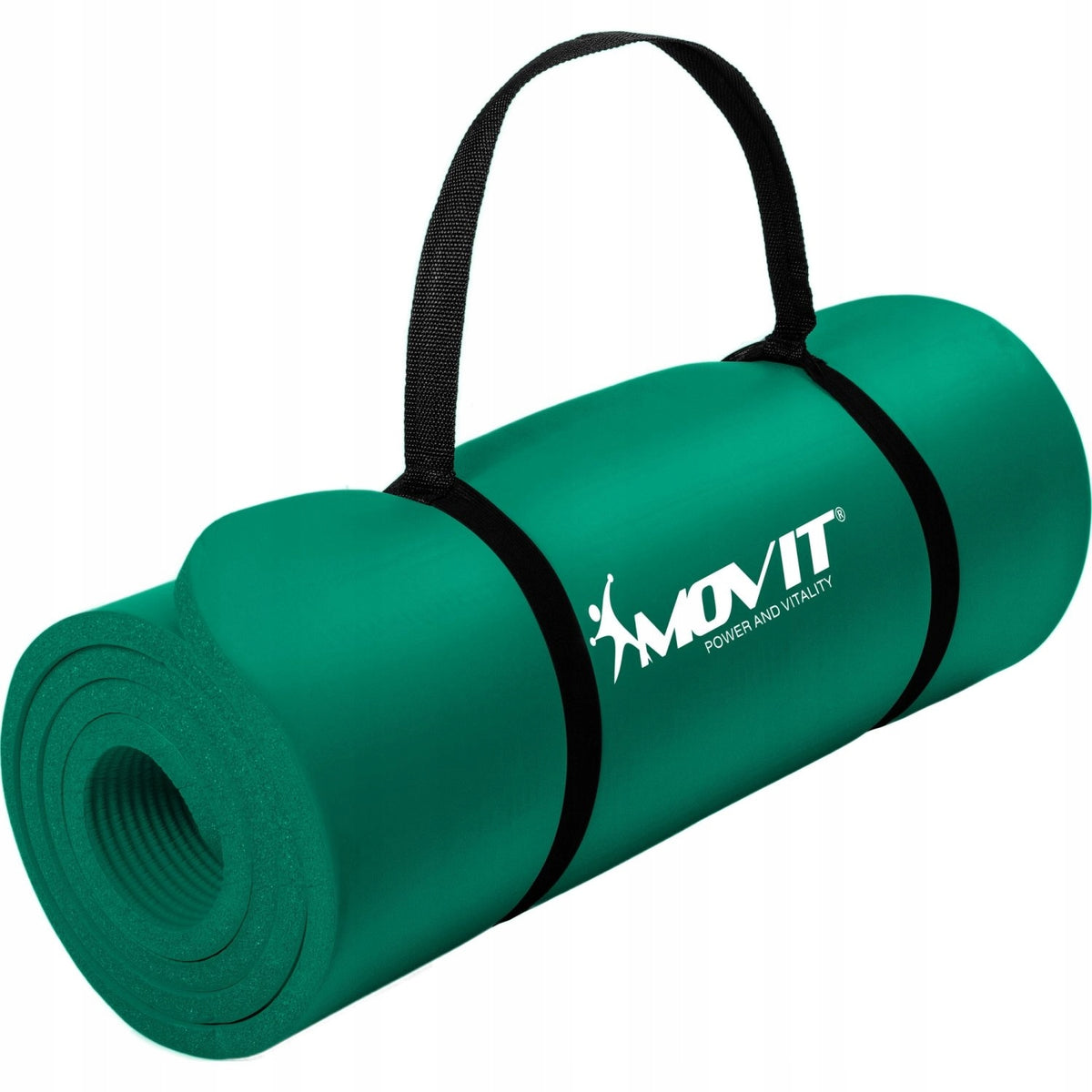 GREEN FOAM MAT 183x60x1,0cm FOR EXERCISE / GYMNASTICS / FITNESS / YOGA