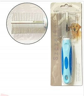 GRZ003 DOUBLE-SIDED COMB FOR DOG - T0325 Packaging status original