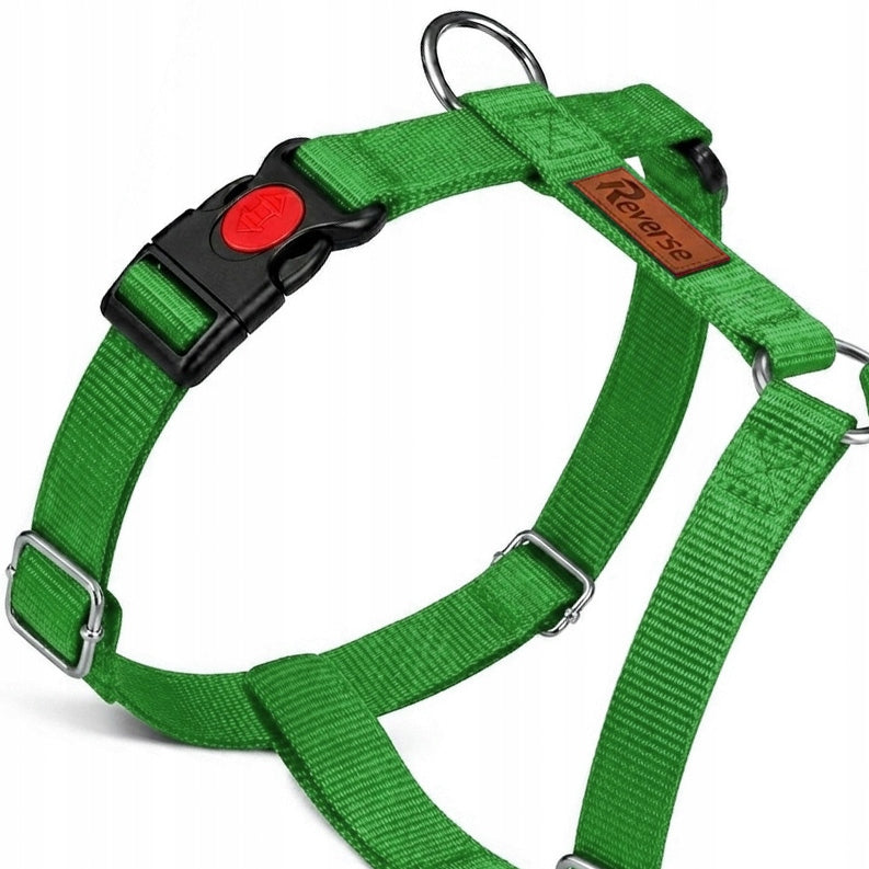 GUARD DOG HARNESS, ADJUSTABLE, STRONG, PRESSURE-FREE, COMFORTABLE, NICE size. S Manufacturer code Guard.S-green