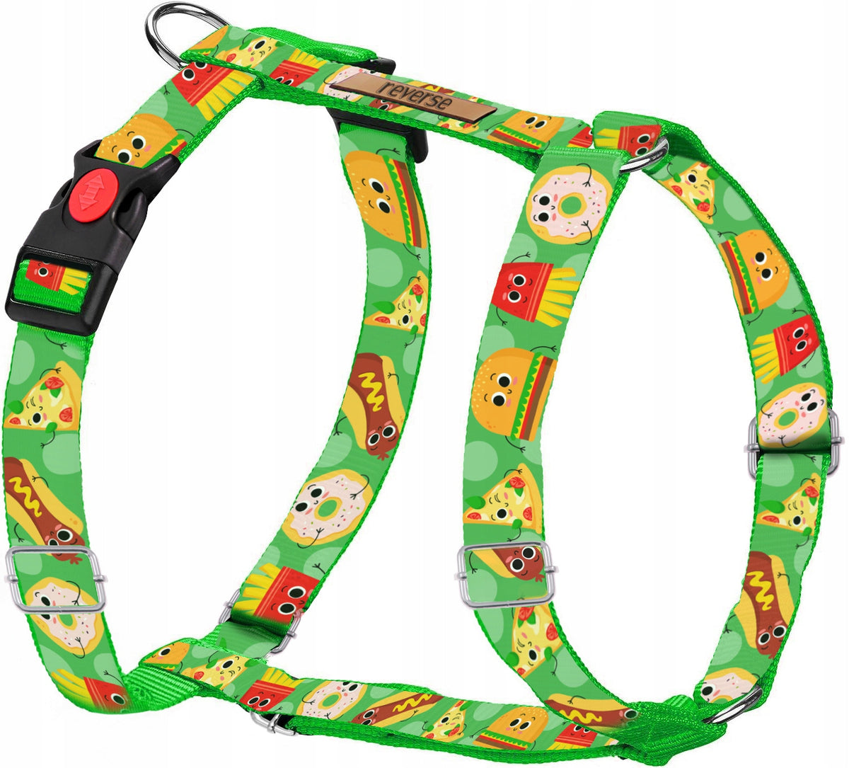 GUARD HARNESS FOR DOG ADJUSTABLE STRONG PRESSURE-FREE COMFORTABLE DECENT ros. L Brand Reverse