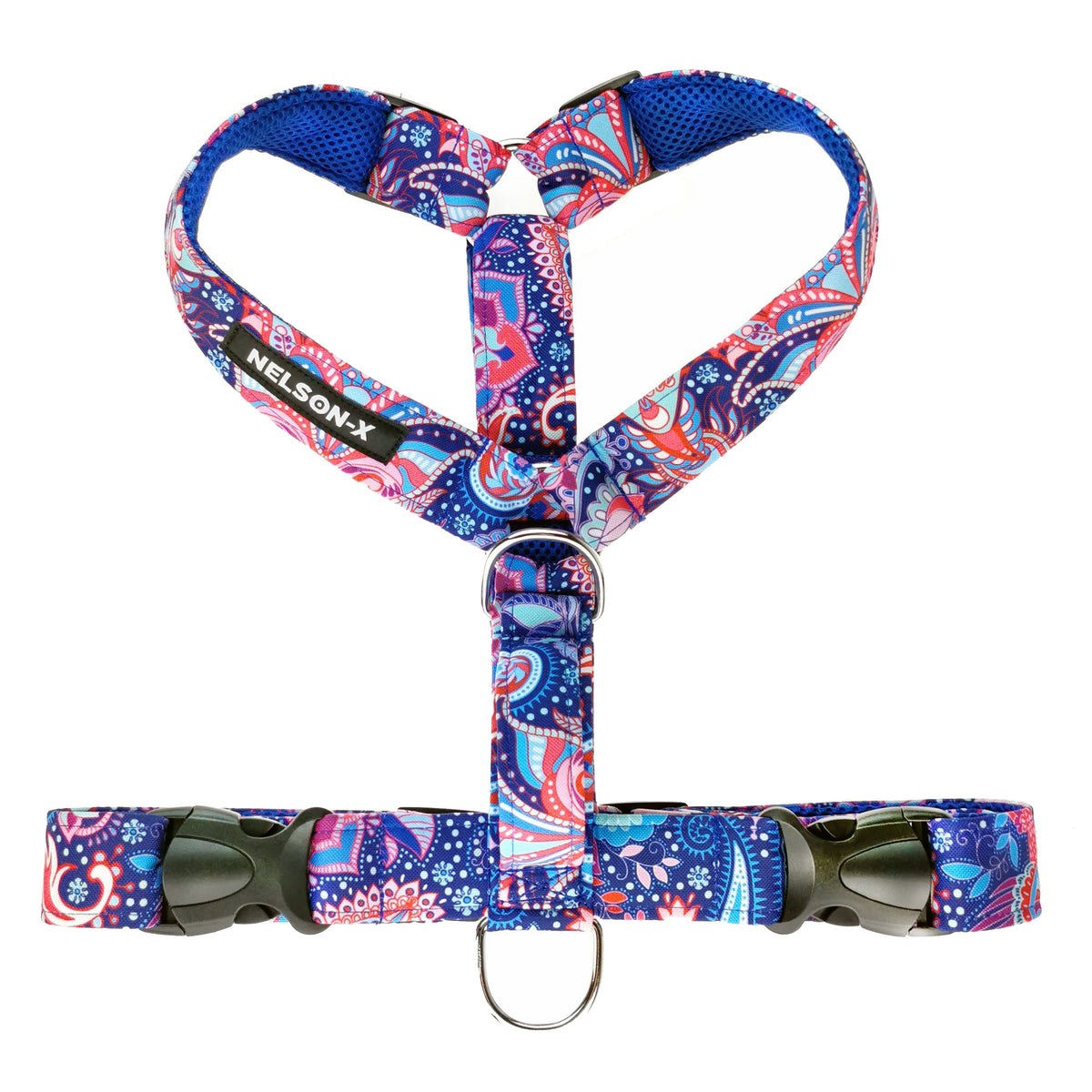 GUARD HARNESS FOR DOG NELSON-X FLORAL ULTRA DURABLE PATTERNED ROS. M