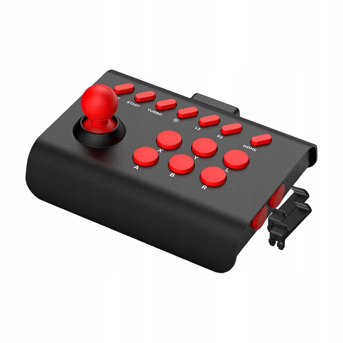 Gamepad Handle Controller Black Red