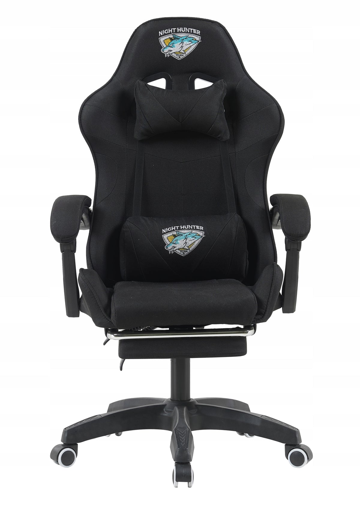 Gaming MASSAGE Chair FABRIC Swivel Player Chair Material FOOTREST Manufacturer code FOX-11M CZARNY B