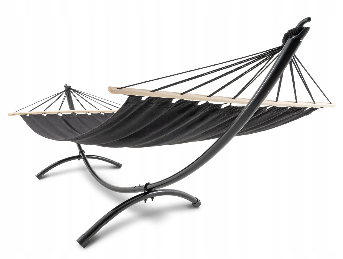 Garden Hammock with Frame and Bar Rimini Large Strong Frame di volio