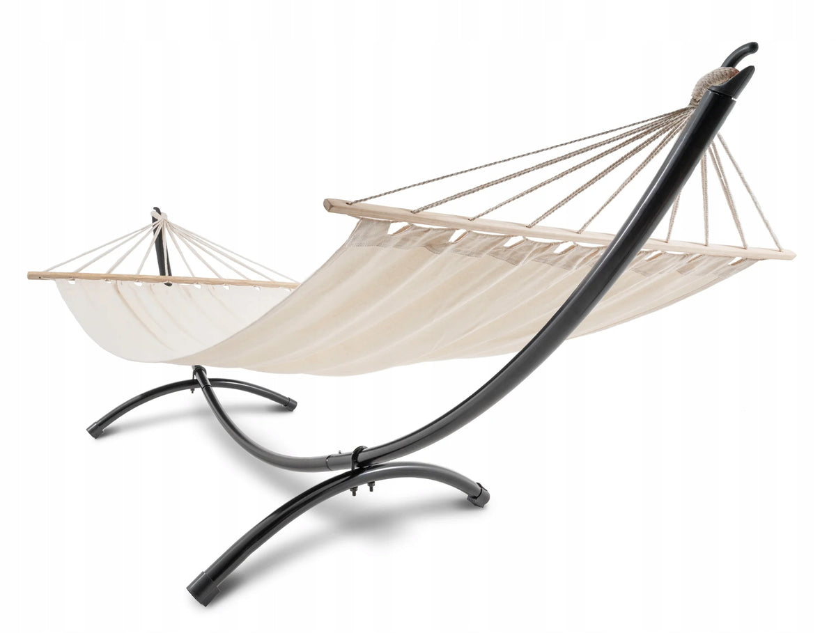 Garden Hammock with Frame and Rod Rimini Strong Hammock Frame