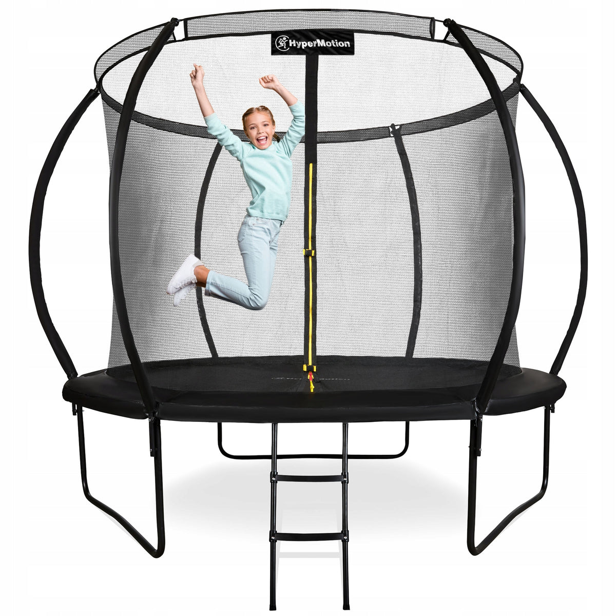 Garden Trampoline for Children 305 with Ladder and Quick-Drying Mesh 100kg