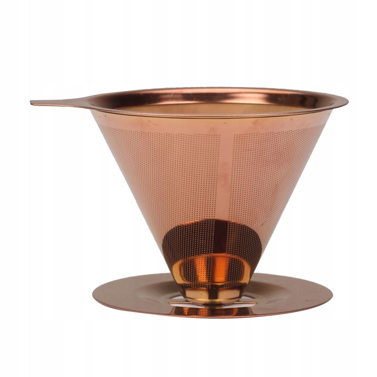 Gazechimp Pour Over Coffee Dripper Funnel with Cup Stand Cone Washable for