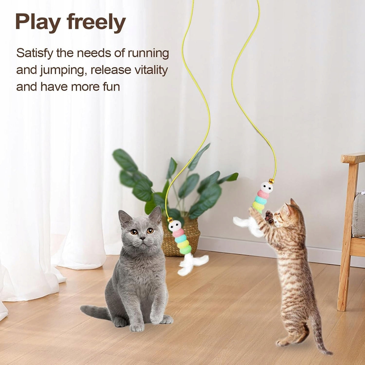 Genérico Interactive Cat Toy | Automatic Movement Toy | Wi Brand no brand