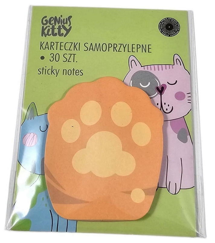 Genius Kitty sticky notes