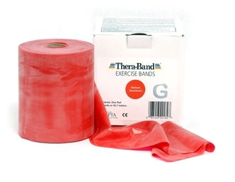 German Exercise Tape THERABAND red 1 m