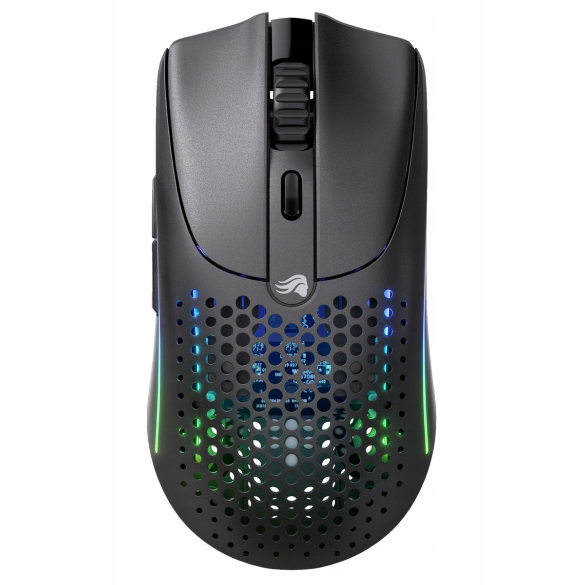 Glorious Wireless Mouse O2 68g 2.4GHz BT RGB 26000DPI USBC BAMF Black