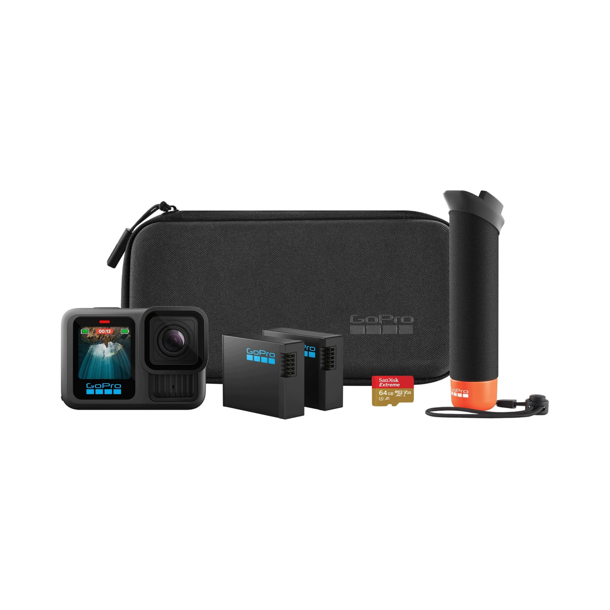 GoPro HERO 13 Black Accessory Hard Bundle Sports Camera Kit