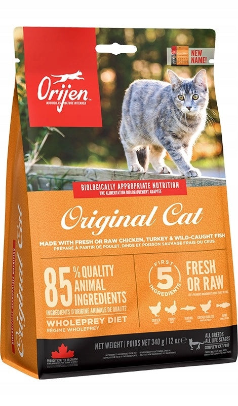 Grain-free cat food Orijen Original Cat 340g