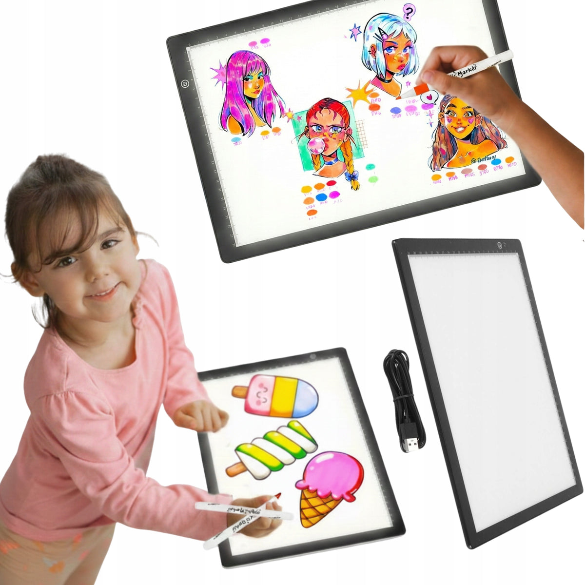 Graphic Drawing Tablet Illuminated LED Drawing Board