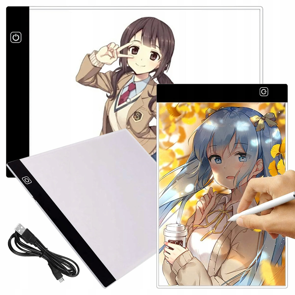 Graphic Tablet Highlight A4 Drawing Led Pad Drawing Copying