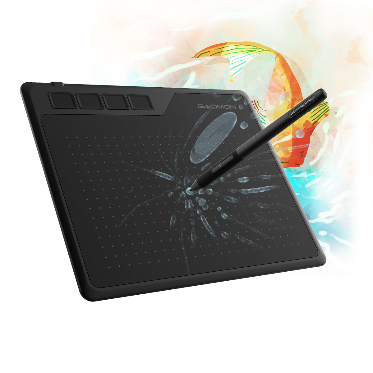 Graphics tablet Gaomon S620 + Stylus High Precision Programmable