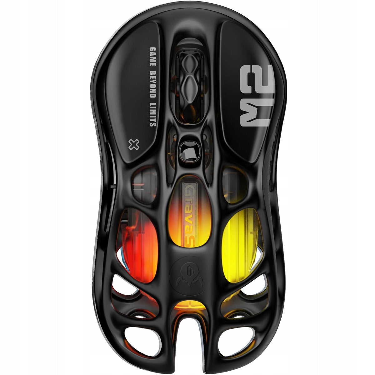 GravaStar Mercury M2 Wireless RGB Mouse 2.4Ghz Bluetooth