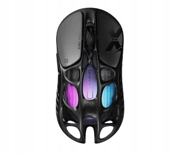 Gravastar X Pro Galaxy Black Mouse Packaging status original
