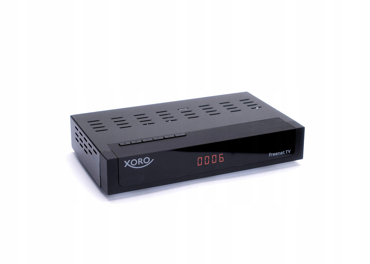Ground-cable decoder XORO HRT 8770 Twin DVB-T2/C | ATV715 Manufacturer code SAT100582
