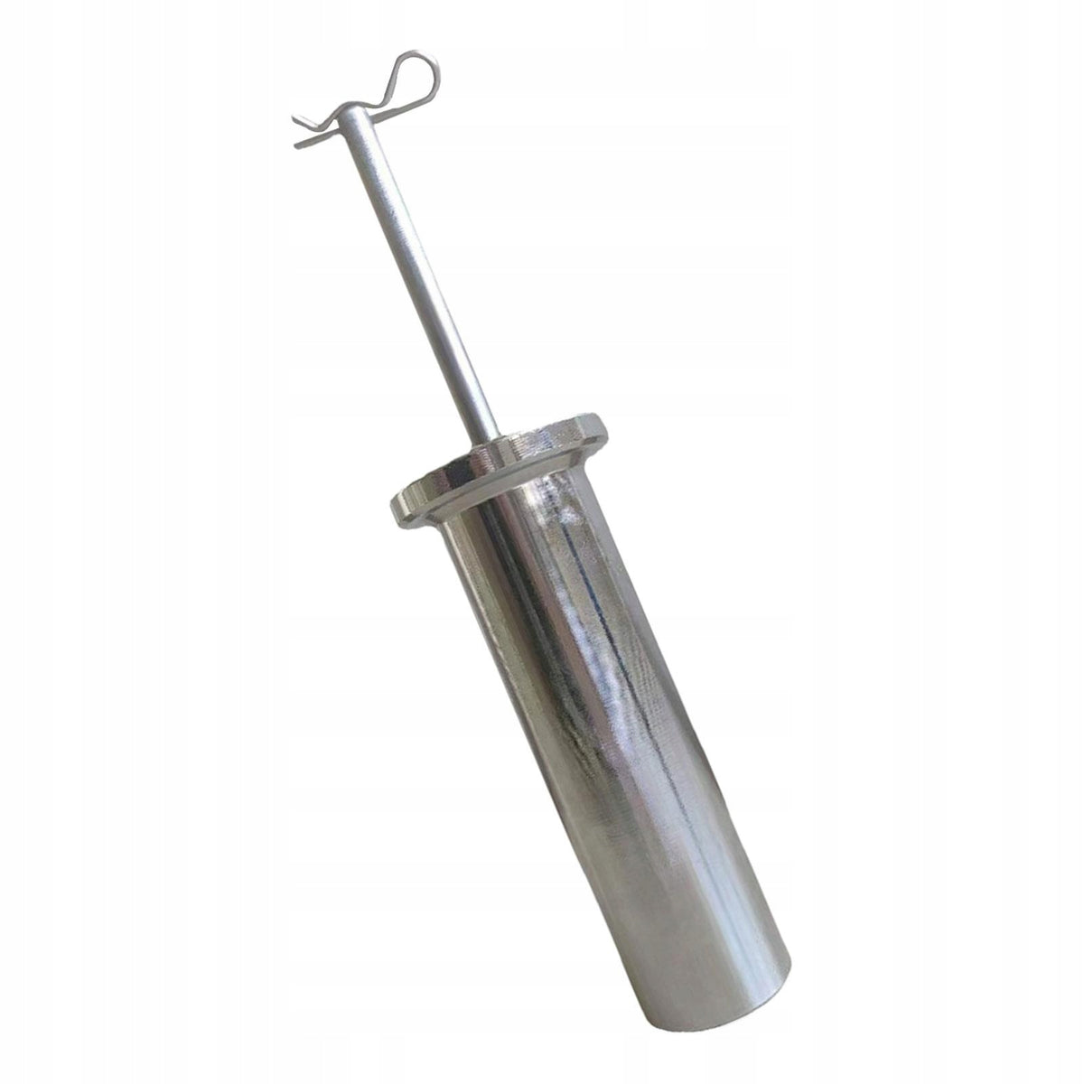 Gym Weight Stack Extender Weight Stack Pin Steel Barbell Silver Dia 10mm