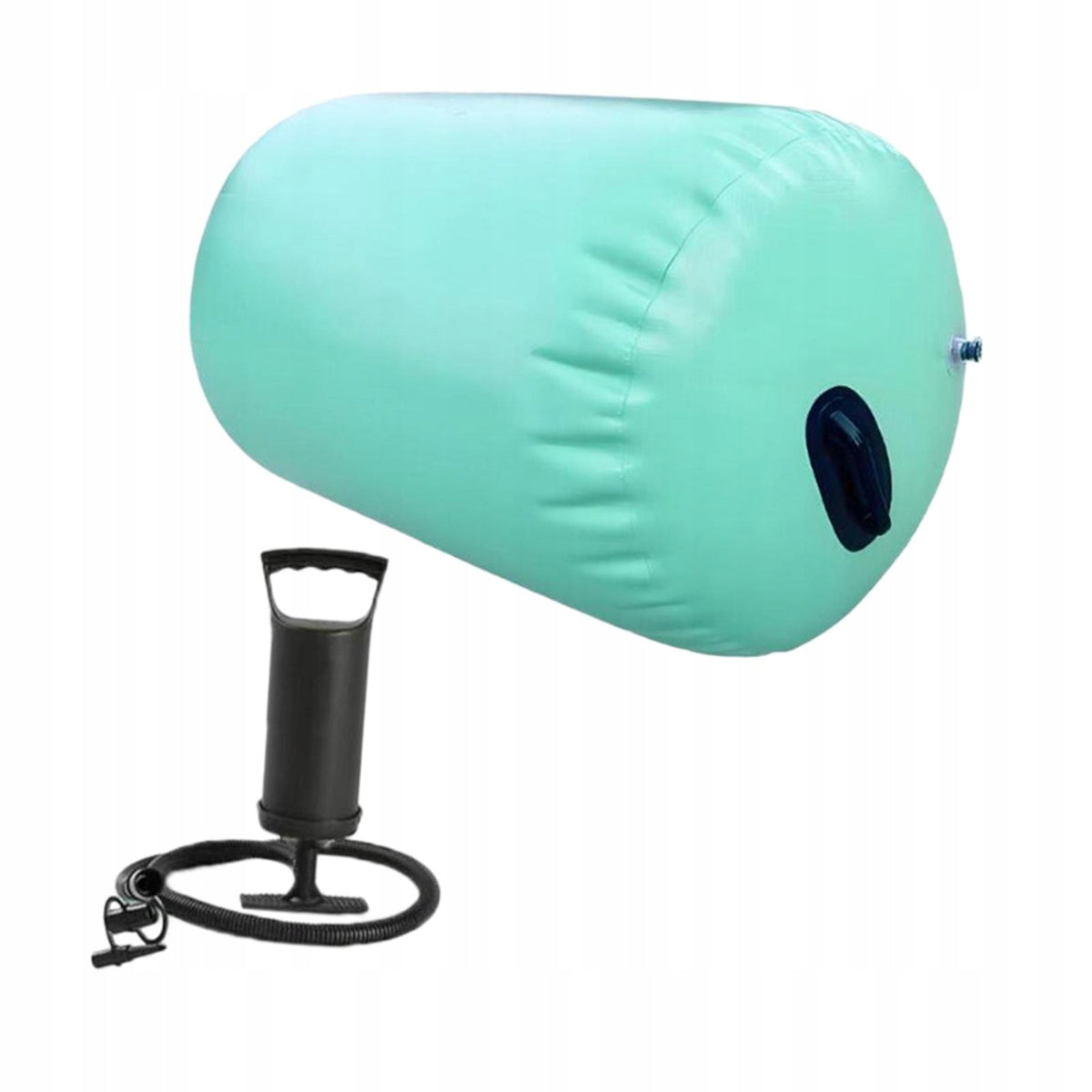 Gymnastics Mat Air Roller Inflatable Tumbling Barrel Back 60cmx80cm