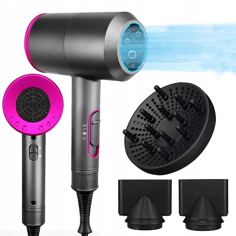 HAIR DRYER IONIZATION PROFESSIONAL THERMOSTATIC SET 2000W