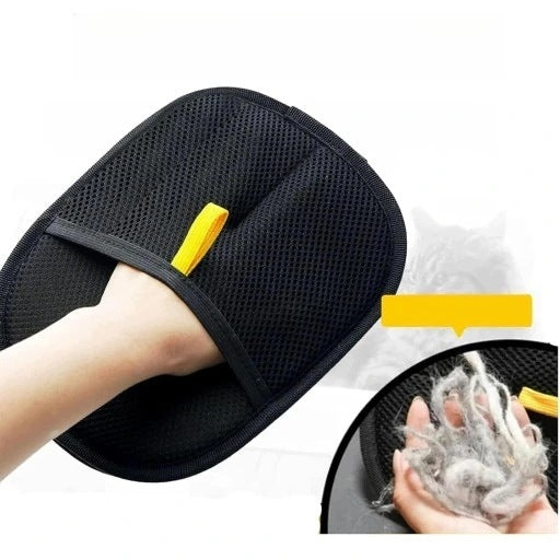 HAIR GLOVE FOR REMOVING DOG AND CAT HAIR COLLECTS HAIR 21*15 CM