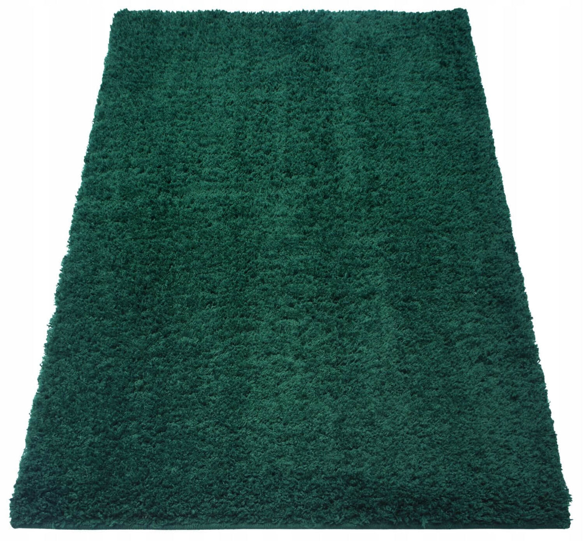 HAIRY SHAGGY RUG FOR BEDROOM LIVING ROOM SOFT PLUSH GREEN 60X100