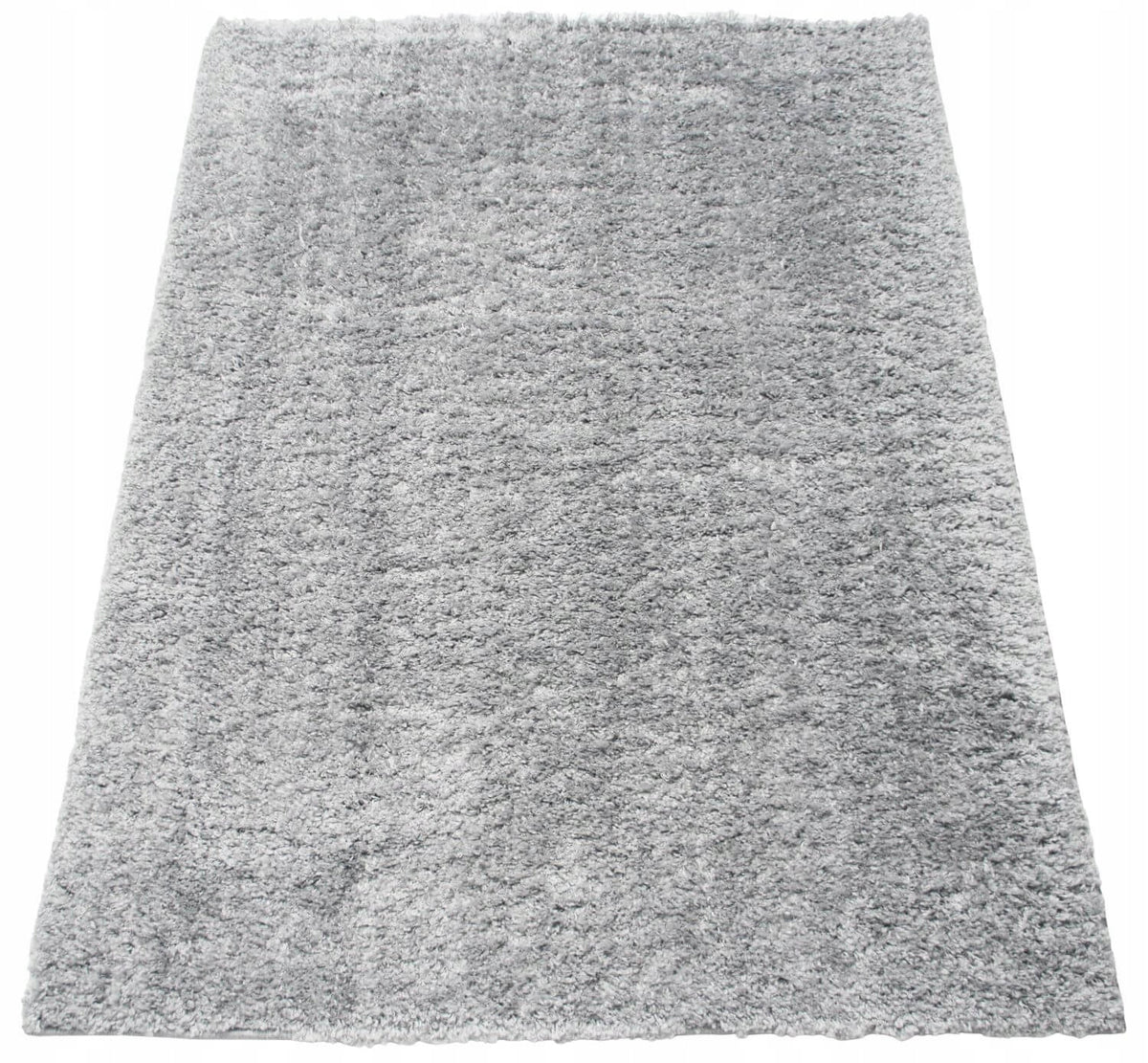 HAIRY SHAGGY RUG FOR BEDROOM LIVING ROOM SOFT PLUSH GREY 60X100