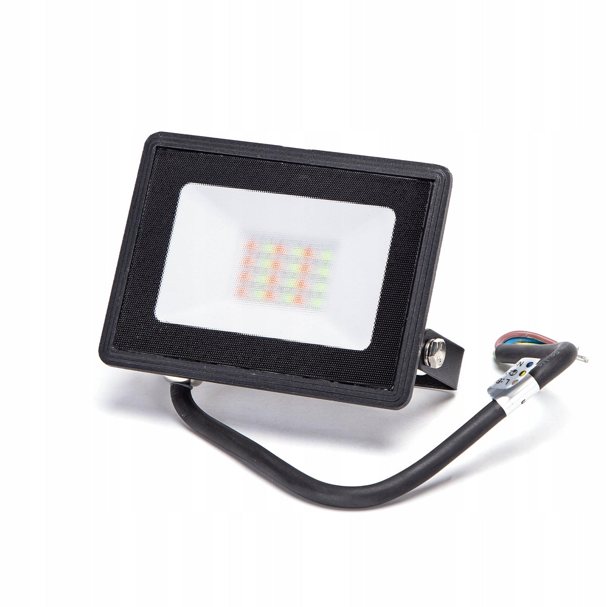 HALOGEN HEADLIGHT LED RGB 20W IP65 15COLORS REMOTE CONTROL