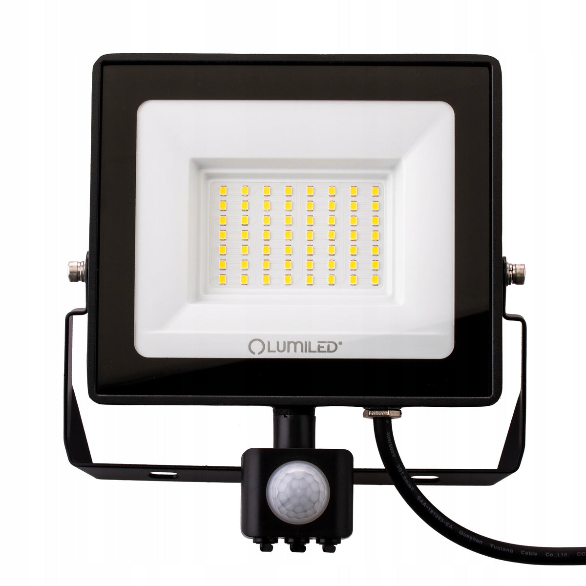 HALOGEN LED FLOODLIGHT 50W OUTDOOR LAMP WITH MOTION SENSOR WATERPROOF Packaging status original