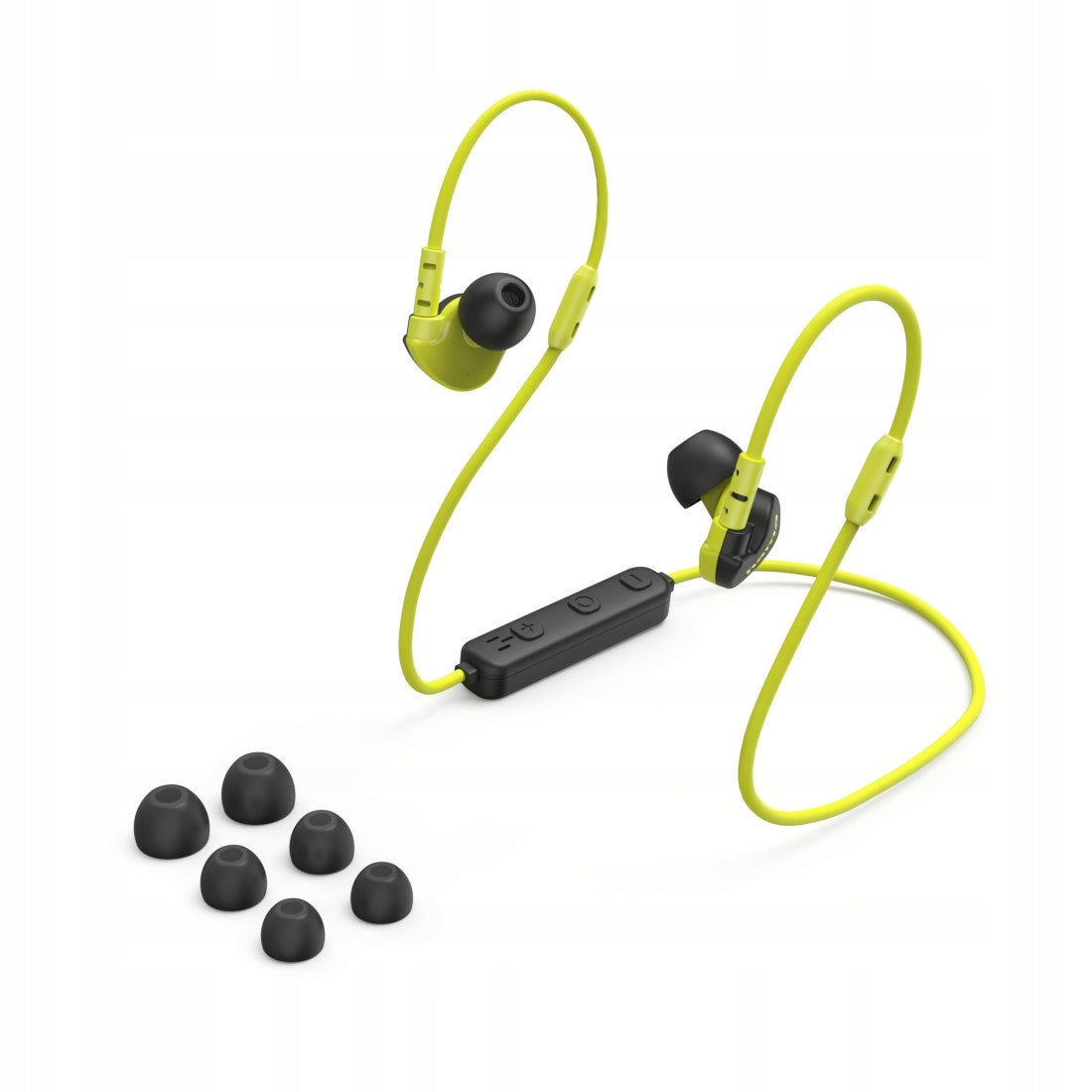 HAMA IN-EAR BT FREEDOM ATHLETICS II WITH MICROPHONE BLACK/YELLOW