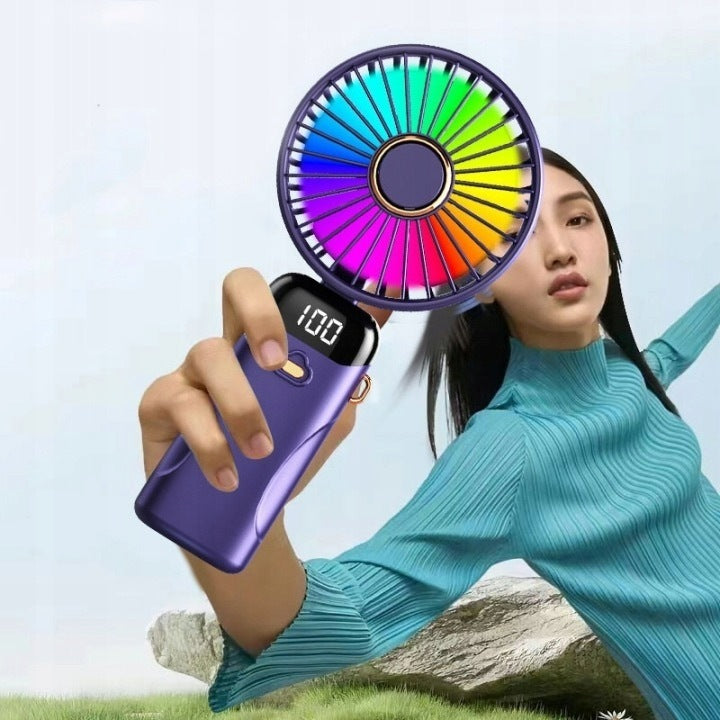 HANDHELD FAN 6 SPEED FAN MINI SILENT FOLDING TRAVEL Manufacturer code N15