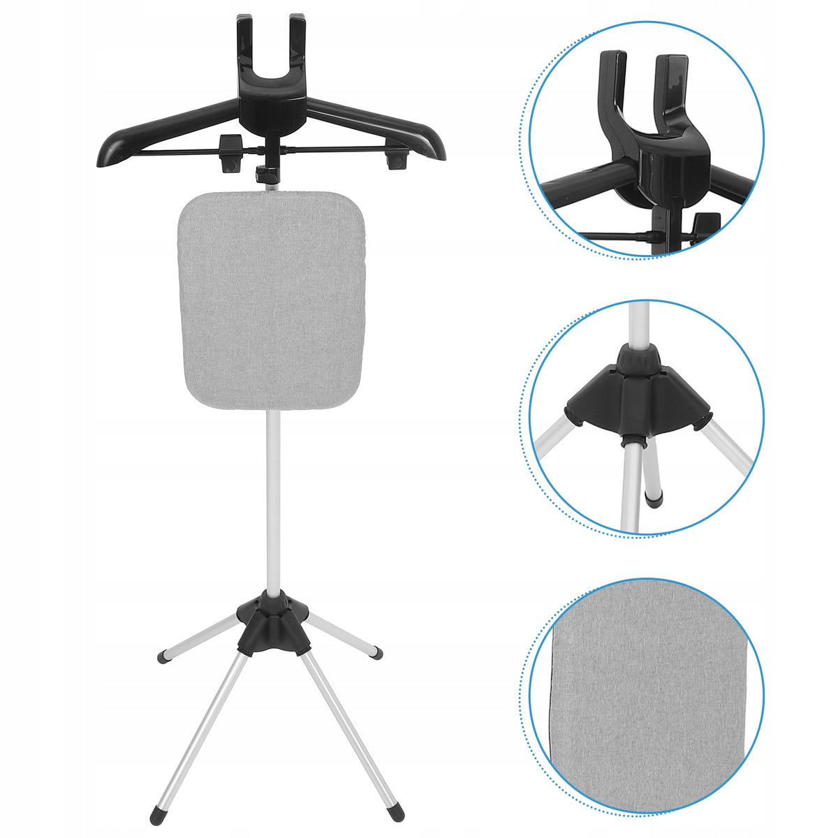 HANDHELD GARMENT STEAMER RACK ADJUSTABLE ACCESSORIES HANGER FOR CLOTHES Packaging status original